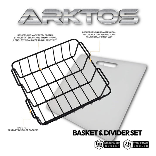 Cooler Basket and Divider SET - please match to cooler size